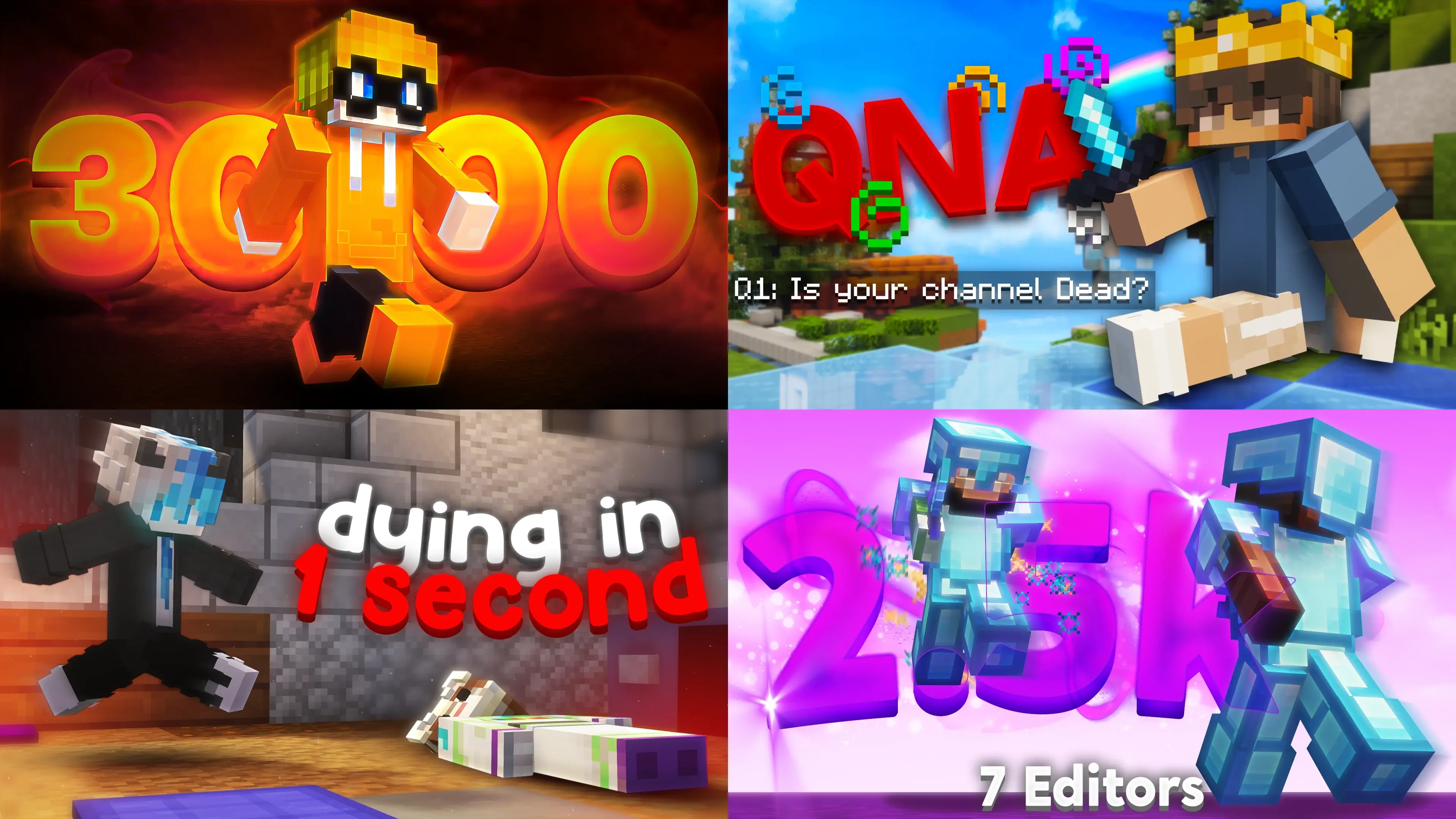 Minecraft thumbnails preview